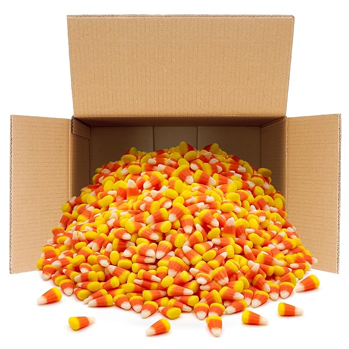 Classic Candy Corn - 3 Pound Bag - Mellowcreme Candy Bulk - Original Flavor - Fall Treat for Parties, Goodie Bags, Dessert Decor and Baking