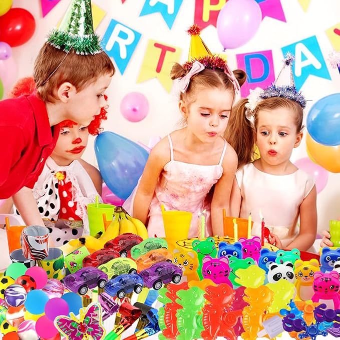 148 Pcs Party Favors for Kids 4-8-12 Assortment Fidget Toy, Easter Egg Fillers, Treasure Box Toys for Classroom Prizes, Carnival Prizes, Goodie Bags Stuffers Pinata Fillers