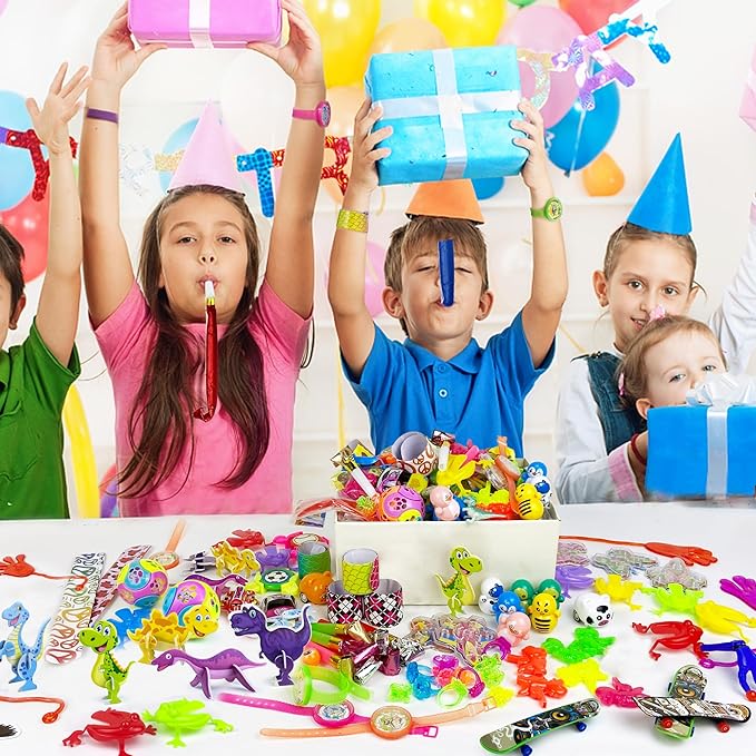 XIPEGPA 65PCS Party Favors Toy Assortment for Classroom Rewards Bulk Toys Birthday Party Toys Goodie Bag Filler Treasure Box Gifts for Boys and Girls