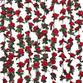 MARTINE MALL Flower Garland Vines, 12 Strands 99Ft for Bedroom, Rose Decoration, Floral Garland for Room Table Christmas Birthday Wedding Party Garden Wall Decor