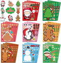 Christmas Stickers – DIY Christmas Crafts – Xmas Decorative Stickers for Holiday Decorations and Craft Supplies (24 Sheets)