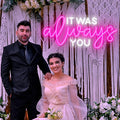 Custom Neon Signs, Personalized Large Led Neon Lights Sign,Neon Sign Customizable for Wall Decor Wedding Birthday Party Bedroom Bar Shop Name Logo Lights (Optional 18" to 60") (3 Lines)