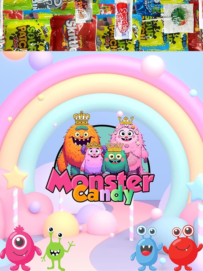 Party Favor Candy Mix - 1 lb Pinata Stuffers Candy Bulk - Goodie Bag Stuffers for Kids Party Favors - Candy Variety Pack - Bulk Candy Bags - Bulk Candy Individually Wrapped Candies - Parade Candy - Easter