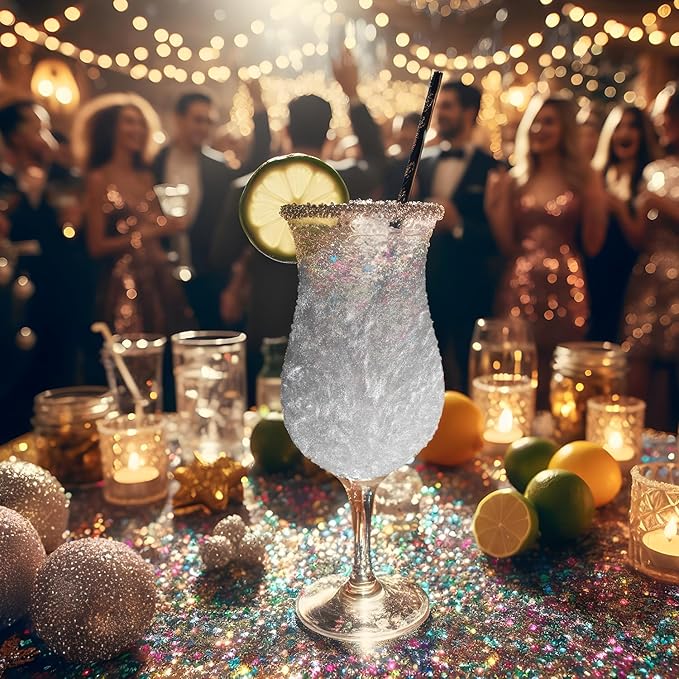 Brew Glitter Edible Glitter for Drinks, Cocktails, Beer, Garnish & Beverages (Clear Shimmer, 4 Grams)