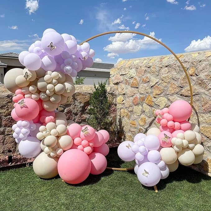 White Sand Balloons Beige Latex Balloon 5 10 12 18inch Different Sizes 103pcs Cream Nude Neutral Balloons Kit for Kids Birthday Party Decoration Baby Shower Wedding Annversary