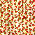 BLEUM CADE 5Pcs 41Ft Flower Garland Artificial Rose Vines with 32.8Ft String Lights, Cute Fake Hanging Flower Vines Floral Garland Decorations for Wedding Party Wall Room Decor Aesthetic