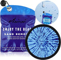 Antfuny Sand Remover Cleaner Eraser for Women Men s Boy Beach Wear Dress Outfit Sandal Shoes Pant Hat Cart Backpack Shirts Cooler Wheel Pants Short Cover Coverup Kimono Vacation Clothes Purse Towel