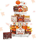 14 Pcs Thanksgiving Tiered Tray Decorations Set Rustic Fall Thanksgiving Pumpkin Tiered Tray Decor Farmhouse Pumpkin Truck Spice Blocks Autumn Winter Wooden Sign for Christmas Halloween
