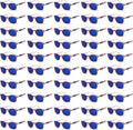 YQVIE Bulk American Flag Sunglasses for Adult Retro Independence Day Glasses UV400 Protection