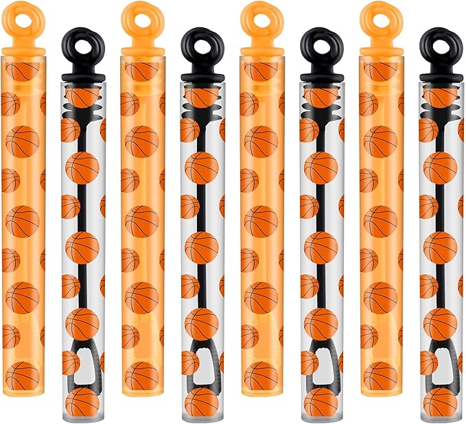 32 Pcs Basketball Bubble Wands Basketball Themed Party Favors for Outdoor Summer Activity Birthday Gifts Carnival Goody Bag Stuffers Wedding Supplies