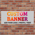 Custom Banners and Signs for Outdoor Indoor,Customize Your Own Banner with Photo Image Picture Logo or Name,Custom Banner for Birthday Party Business Graduation Wedding Event (10' X 4')