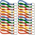 24 Pieces Bingo Party Rubber Keyrings - Bingo Night Party Favors Supplies Decorations Goodie Bag Favor Stuffer Bingo Champion Birthday Silicone Keychains