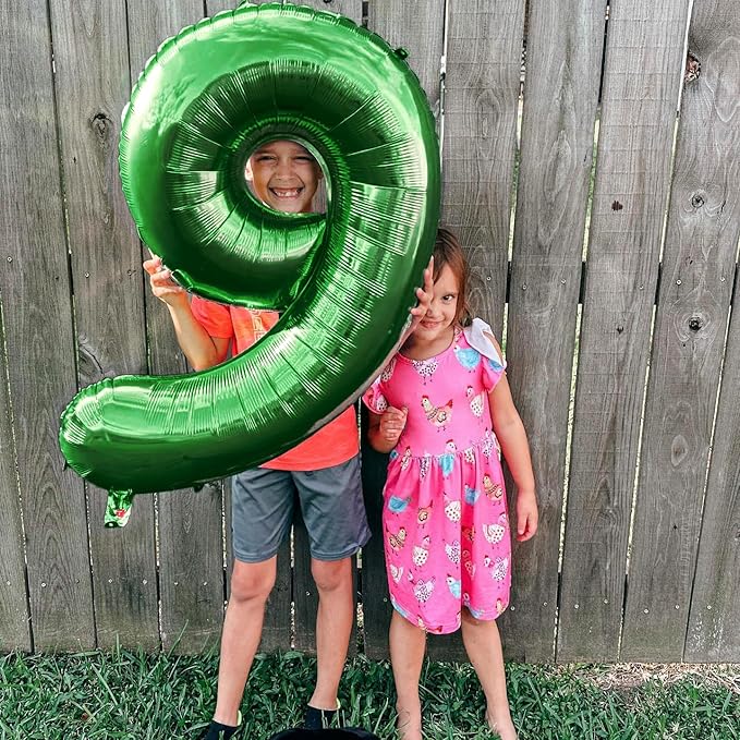 Green Number 19 Balloon 40 inch, 19 Number Balloons, 19th Green Birthday Decorations, 19 Year Old Girls Boys Party Supplies, St. Patrick's Day Games Theme Birthday Decorations