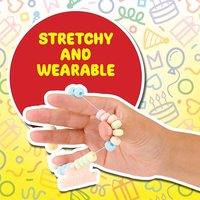 36 Happy Birthday Candy Bracelets, Individually Wrapped Party Favors, Candy Bracelets with Happy Birthday Charm, by 4YoreElves