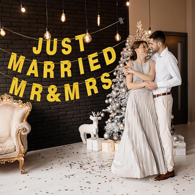131 PCS Custom Banner DIY Letter Banners Personalized Banner for Birthday Congratulations Wedding Party Banners Coarse Golden 5-inch