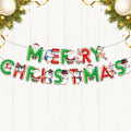 KatchOn, Red and Green Merry Christmas Banner - 10 Feet, No DIY | Merry Christmas Garland for Christmas Decorations | Christmas Garland for Christmas Party Decorations | Merry christmas banner garland