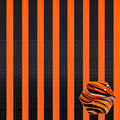 3 Pack Black Orange Foil Fringe Curtain Backdrop, 3.28Ft x 8.2Ft Metallic Tinsel Foil Fringe Streamer Curtains for Photo Booth, Mother's Day, Easter, Birthday, Wedding Party Decorations