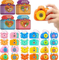 Valentines Day Cards for Kids School – 28 Pack Kids Viewfinder Toy Cameras with Greeting Cards, Classroom Exchange Valentine Gifts for Boys and Girls, Cards + Toys Bulk Set for School Valentine Party