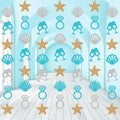 Xinnun Last Toast on The Coast Decorations Seashell Beach Bachelorette Hanging Banners Garland Coastal Cutouts Ribbon Streamers for Champagne Birthday Bridal Engagement Wedding Party Decor (Coast)
