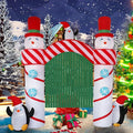 10ft Christmas Inflatable Outdoor Decorations, Snowman Arch Inflatable Yard Decorations with LED Lights for Indoor Outdoor Patio Garden Christmas Decoration