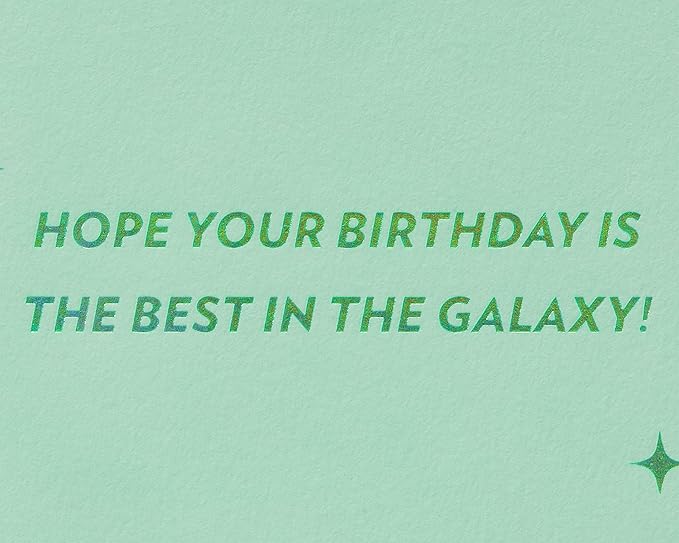Papyrus Star Wars Birthday Card (Best In The Galaxy)