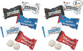Fun Express Happy Retirement Buttermint Candy (108 Individually Wrapped Pieces - 14 Ounce) - Red, White, Blue, Black (Pack of 2)