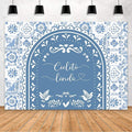 MEHOFOND 10x7ft Cielito Lindo Baby Shower Backdrop Blue Arch Cielito Lindo Baby Shower Party Decorations Banner Mexican Wedding Birthday Fiesta Party Decor Photography Background Supplies