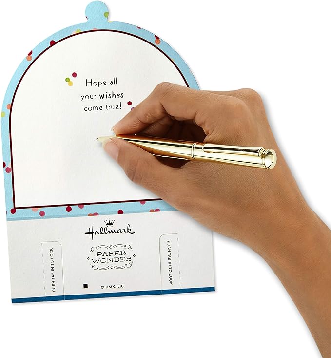 Hallmark Paper Wonder Displayable Pop Up Birthday Card (Birthday Cake)