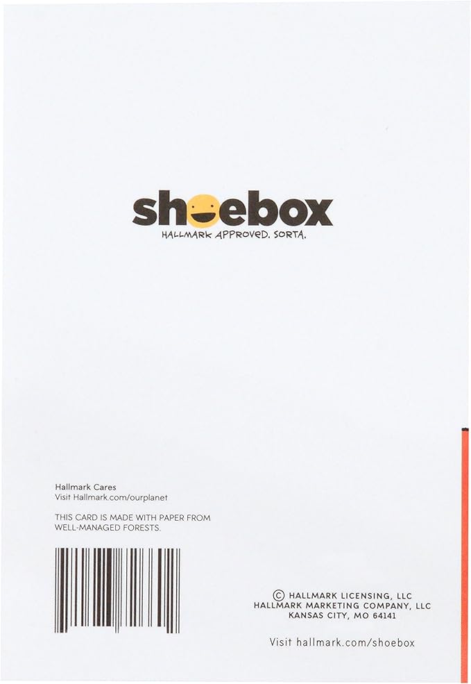 Hallmark Shoebox Funny Birthday Card or Congratulations Card (Toast) (349RZF1005)