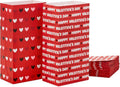 Hallmark Valentine's Day Paper Treat Sacks (30 Bags: Happy Valentine's Day, Hearts) for Classroom Parties, Valentines, Kids, Coworkers