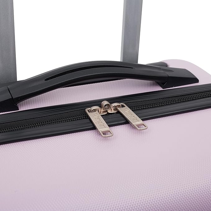 Wrangler 22" Hardside Spinner Carry-On Luggage, Lilac