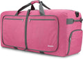 Gonex 40L 60L 80L 100L 150L Large Foldable Travel Duffle Bag with Shoes Compartment, Packable Lightweight Water Repellent Duffel Bag for Camping Gym Weekender Bag