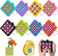 16PCS Tic Tac Toe Game Birthday Party Favors Easter Basket Goodie Bags Stuffers for Kids 3-5 4-8 8-12 Classroom Treasure Box Carnival Prize Small Toys Bulk Keychain Pinata Filler Return Gift Girl Boy