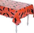 CLEAR MUSTACHE TABLECOVER - Party Supplies - 1 Piece