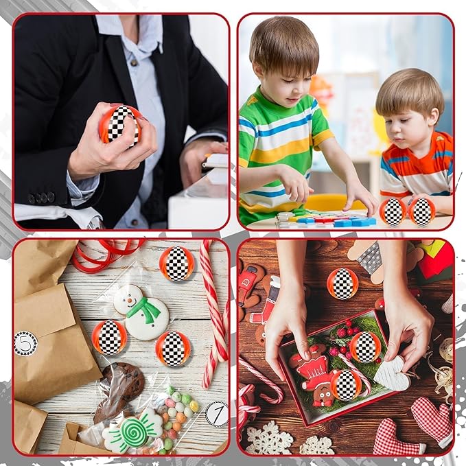 6 PCS Racing Car Stress Balls for Kids Party Favors, 2.48 Inch Anxiety Relief Fidget Sensory Toys, Racing Car Theme Squeeze Toys Bulk for Birthday Goodie Bags, Carnival Gifts & Classroom Prizes