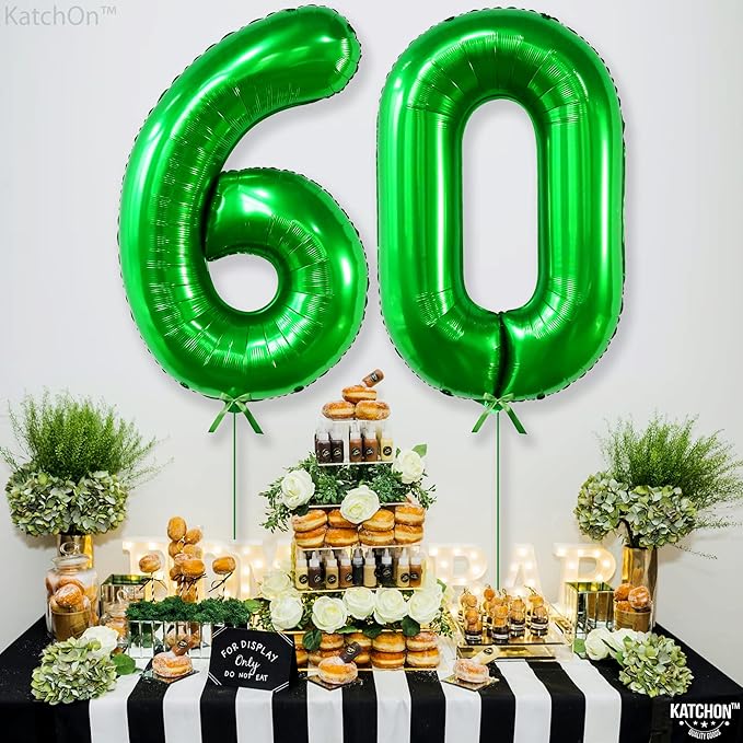 Giant, Dark Green 0 Number Balloons - 40 Inch | 0 Digit Balloon, Number 0 Balloons | Dark Green 0 balloon for Jungle Theme Party Decoration | Dark Green Number 0 balloon, Safari Birthday Decorations