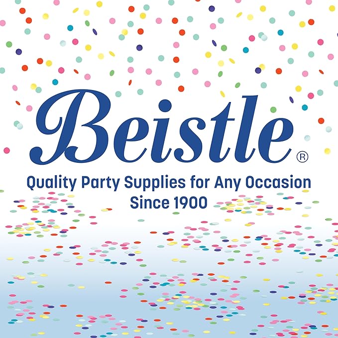 Beistle Black & Gold Striped Tablecovers, 54” x 108”, 3 Pieces – Plastic Table Cloth, Rectangular Tablecloth, Table Covers for Party, Graduation Tablecloth, Awards Night Decorations
