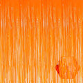 3 Pack Macaron Orange Foil Fringe Curtain Backdrop, 3.28Ft x 6.6Ft Metallic Tinsel Foil Fringe Streamer Curtains for Photo Booth, Christmas Day, Thanksgiving, Wedding, New Year Party Decorations