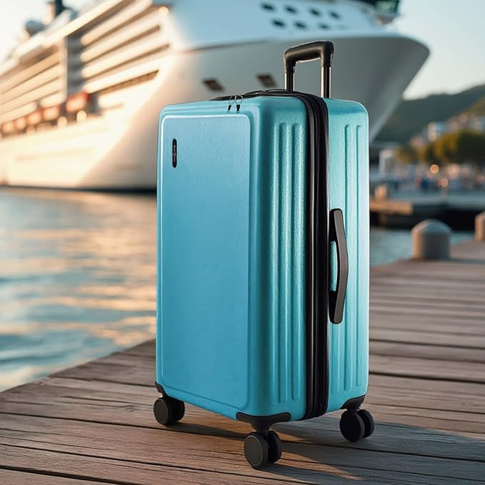 TRAVELARIM 28 Inch Luggage with Spinner Wheels, Hard Shell Suitcase with TSA Locks for Luggage, Travel Large Suitcase, Expandable Hard Shell Suitcases, Teal