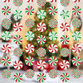 Faccito 8 Pcs Christmas Peppermint Candy Hanging Decorations Christmas Ceiling Decorations Paper Garland for Xmas Party Winter Holiday Birthday Decor (Red Green Candy)