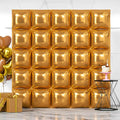 NISOCY Thanksgiving Fall Balloons 25PCS Brown Square Foil Balloons Wall Backdrop Double Sided Balloon Tunnel Arch Kit for Birthday Baby Bridal Shower Wedding Graduation Anniversary Party Decorations