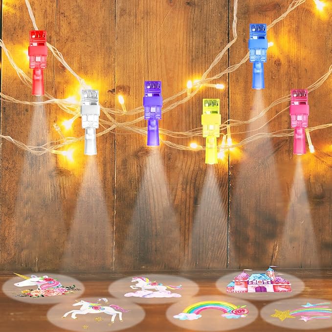 36 PCS Unicorn Party Favor LED Light Up Finger Lights, Glow in the Dark Fairy Princess Party Finger Flashlights Bulk for Pastel Rainbow Castle Goodie Treat Bag Stuffers Unicorn Birthday Party Supplies