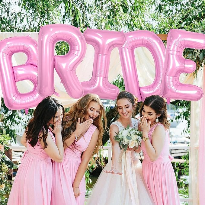 40 Inch Pink Letter Balloons, Giant Light Pink Letter W Balloon, Single Alphabet W Balloon, Pastel Foil Name Balloons for Girls Women Birthday Princess Anniversary Graduation Decoration