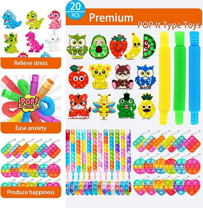 500+ PCS Premium Party Favors for Kids 5-12, Assortment Toys, Classroom Prizes,Birthday Gifts, Goodie Bag Stuffers, Pinata Fillers,Easter Eggs Fillers for Boys And Girls.