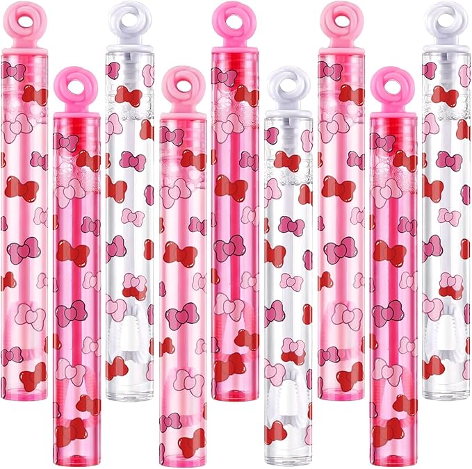 32 Pcs Kitty Bubble Wands Kawaii Bow Bubbles Wand Party Favors for Summer Activity Birthday Gifts Carnival Goody Bag Stuffers Wedding Supplies