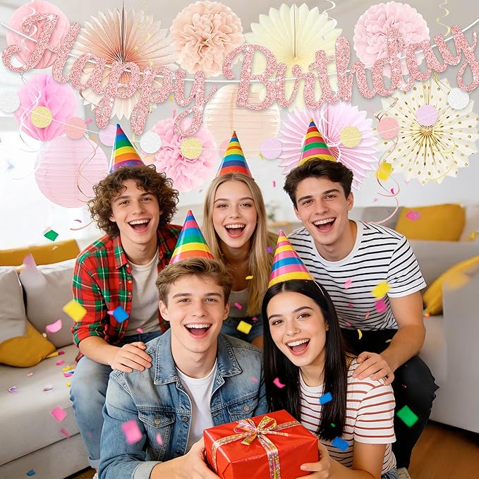 Boho Birthday Part (pink)