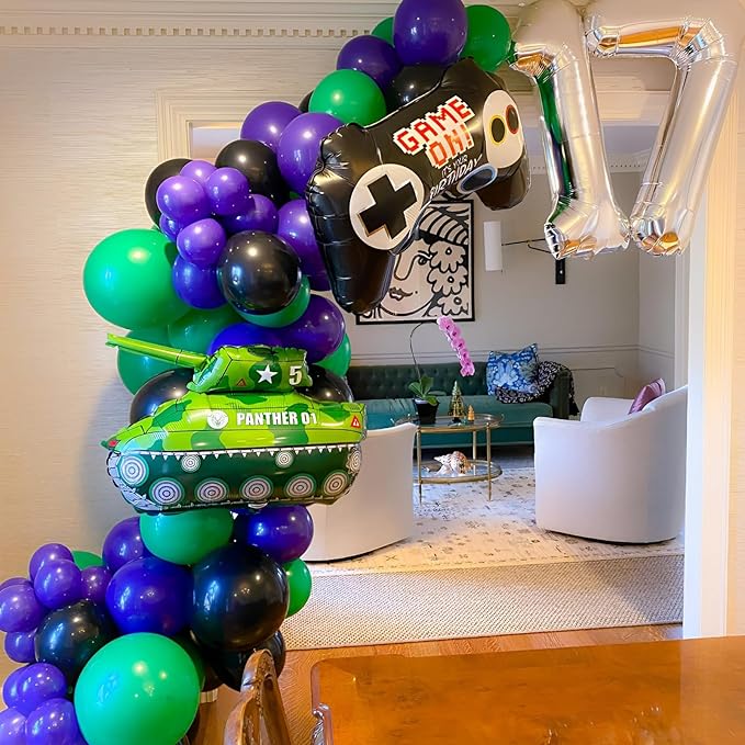 110pcs Dark Purple Balloons 12inch Deep Purple Latex Party Balloons for Halloween, Graduation, Wedding, Birthday, Baby Shower, Anniversary, Valentine's Day Party Decorations