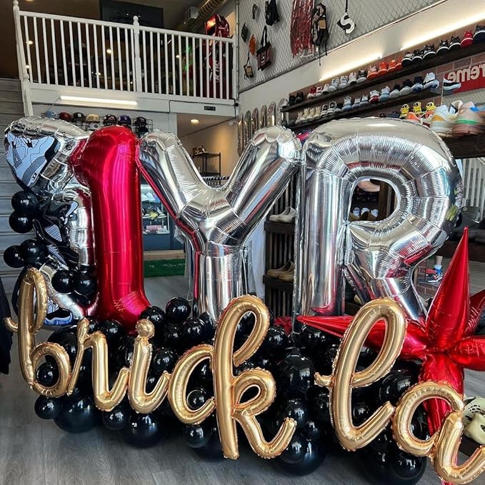 Silver Letter Y Balloons 40 inch Large Alphabet Y Balloons Silver Helium Foil Letter Balloon Banner for Birthday Party Anniversary Wedding Decoration