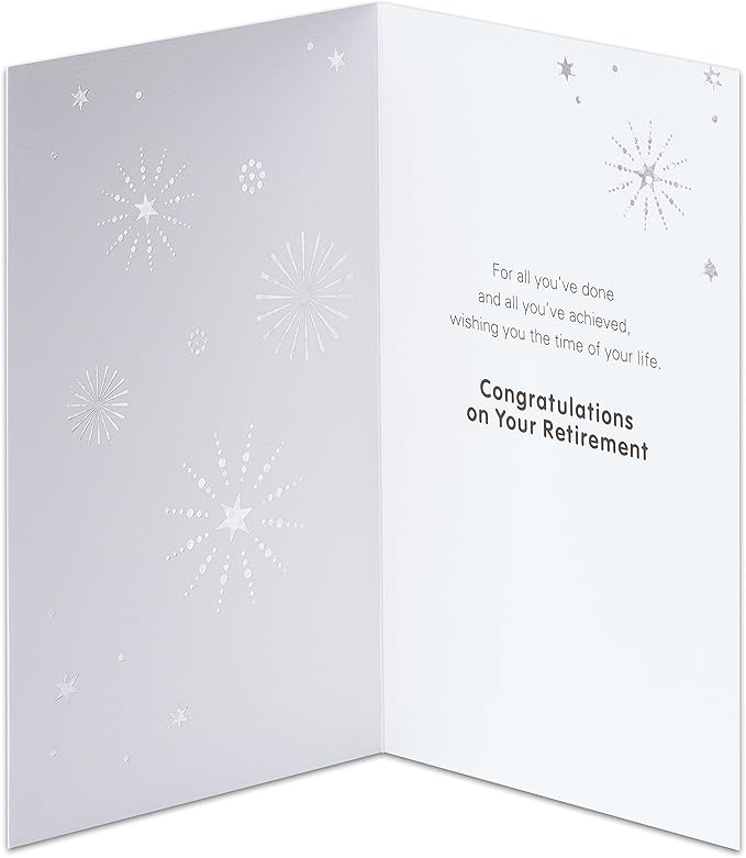 American Greetings Retirement Card (Time of Your Life)
