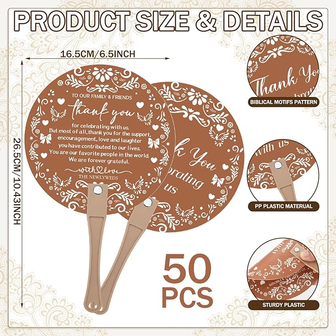 100 Pcs Cielito Lindo Party Favors Wedding Fans Bulk Mexican De Barro Papel Picado Themed Wedding Favor Fans with Handle Thank You Gifts for Guests Gender Reveal Fiesta Birthday (Mexican)